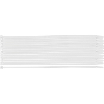 NEO TOOLS Кабелни връзки EXTREME 3, 6 × 200 mm, бели, 100 бр. 01-654 (01-654)