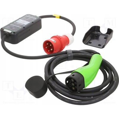Qoltec 52471 Mobilní EV nabíječka elektrických vozidel 2v1 typ2 7 kW 230V CEE 5 PIN – Sleviste.cz