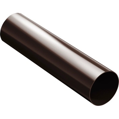 Precit Roof Odkvapový zvod Ø 63 mm 1000 mm hnedý