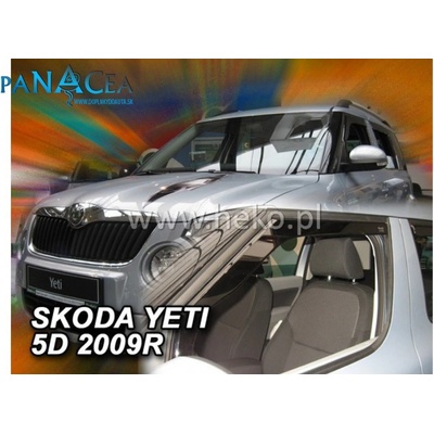 Heko Deflektory Škoda Yeti 2009