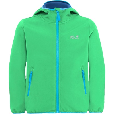 Jack Wolfskin Детско софтшел яке Jack Wolfskin Kid's Fourwinds Jacket Softshell jacket - Lizard - размер 104 (EU) (703-5261-1511)