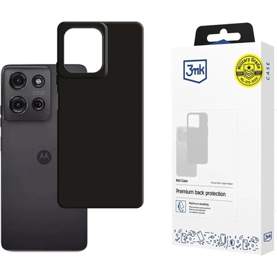 3mk Protection 3mk Matt Case за Motorola Moto G75 - черен (5903108614641)