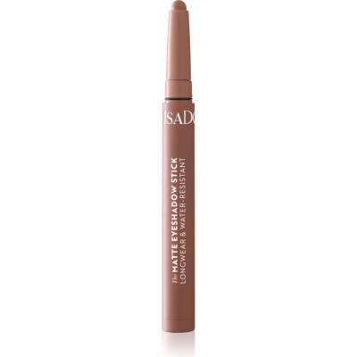 IsaDora The Eyeshadow Stick Matte дълготрайни сенки за очи в молив с матиращ ефект цвят 61 Apricot Blush 1.2 гр