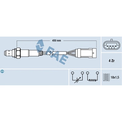 FAE Lambda sonda 77207