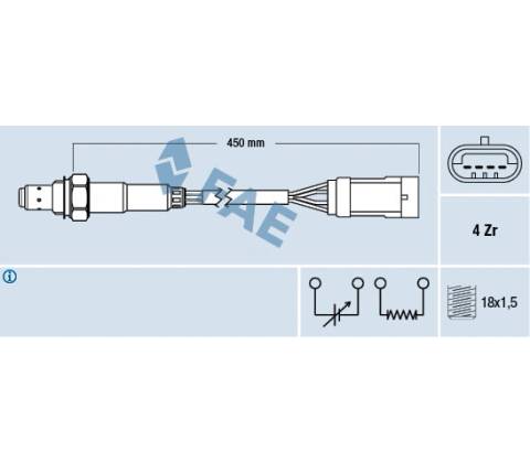 FAE Lambda sonda 77207