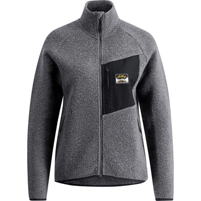 Lundhags Дамско вълнено яке Lundhags Women's Flok Wool Pile Fleece jacket - Granite (105-3549-0613)