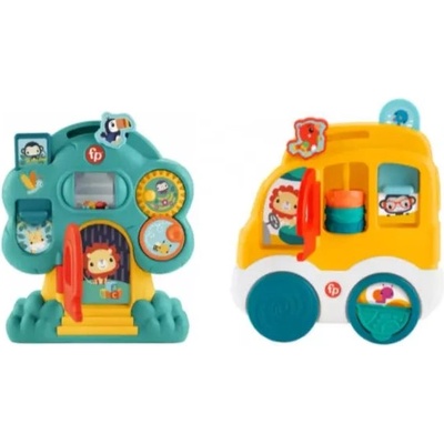 Mattel Fisher-Price: Игра за откриване с животни - различни видове (HXK32)