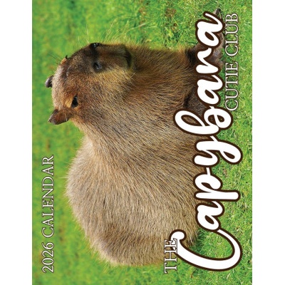 Baldega Books The Capybara Cutie Club 2026 Calendar | B. Patrick