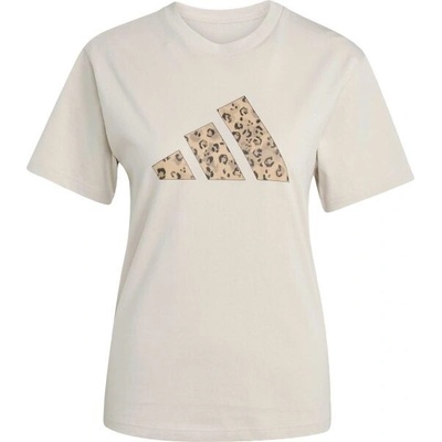adidas ANIMAL TEE W béžová