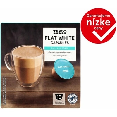 Tesco Flat White 16 kapsúl 187,2 g