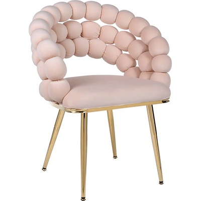 Velaco Atria Bubble Velurové ecru / zlaté