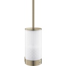 GROHE Selection WC štětka nástěnná s držákem sklo/kartáčovaný nikl