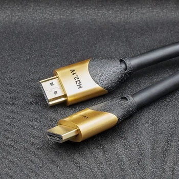 Qoltec 50357 HDMI v2.1 кабел Ултра висока скорост 8K | 60Hz | 26AWG | ЗЛАТО | 5м