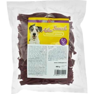 Cobbys Pet Aiko Snack Chicken pieces mäkké kuracie točené tyčinky 400 g