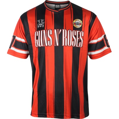 AMPLIFIED футболна фланелка Guns N' Roses - Appetite for Destruction - Червено/Черно - AMPLIFIED - ZAV868N28