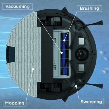 Rowenta X-Plorer S130 AI 4v1 Laser & Camera RR 9065 WH