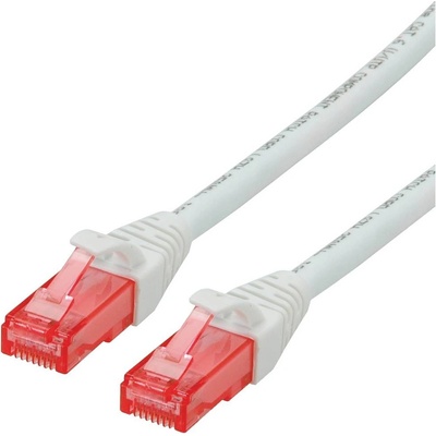 Roline 21.15.2563 RJ45 CAT 6 U/UTP, 3m, bílý