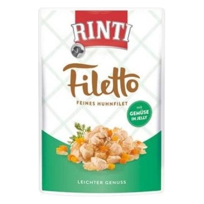 Rinti Filetto Adult kuře a zelenina v želé 100 g