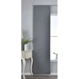 Дрейпари БГ 100% Затъмняваща японска стена 245х60 см. /München Dark - за обикновена ПВЦ или Алуминиева Релса, Цвят Сив код-202410P-002 (202410P-002)