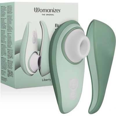 Womanizer Liberty 2 Rechargeable Air-Pulse Clitoral Stimulator Sage Green