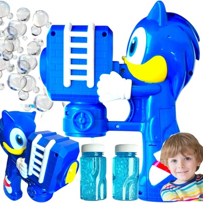 SONIC AUTOMATICKÝ PISTOL NA MÝDLOVÉ BUBLINY S TEKUTINOU SONIC JEŽEK