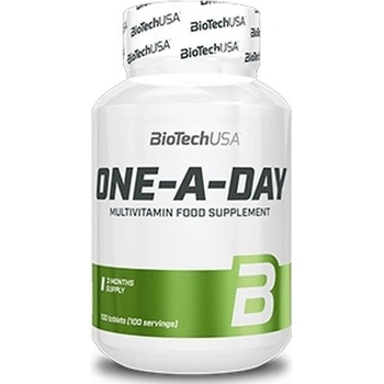 BioTech USA OneADay bez príchute 100 tabliet