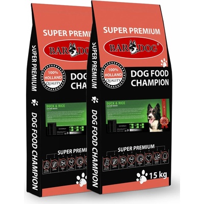 Bardog Duck Rice 2 x 15 kg