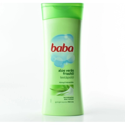 Baba telové mlieko Aloe Vera 400 ml