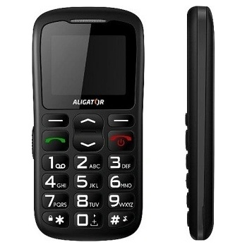ALIGATOR A430 Senior černo-šedá