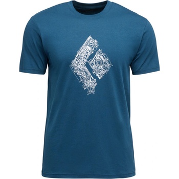 Black Diamond M Engineered Diamond Ss Tee Размер: L / Цвят: син