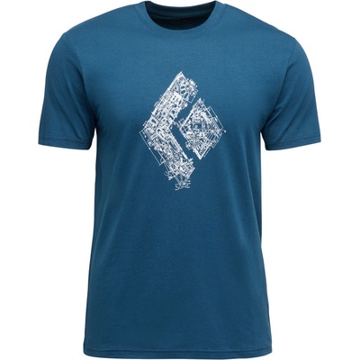 Black Diamond M Engineered Diamond Ss Tee Размер: L / Цвят: син
