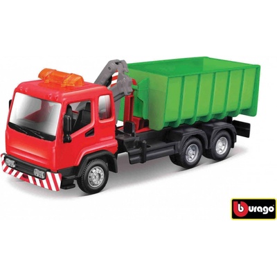 Bburago servisné vozidlá Hooklift and Crane Truck BB32264 1:43