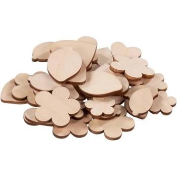 Goki Детски творчески комплект Goki - Дървени цветя (58373)