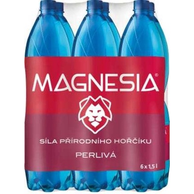 Magnesia Přírodní perlivá multipack 6 x 1,5 l