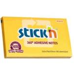 STICK'N Adhesive notebook 360 st. dark yellow 100 cards