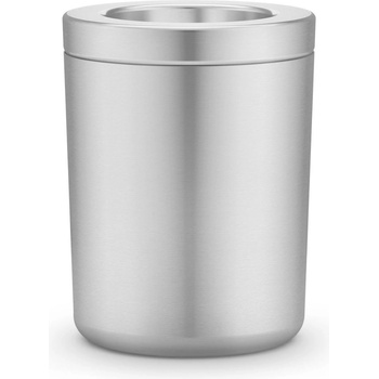 Zack Охладител за бутилки вино ДОНАРЕ 18 см, сребърен, неръждаема стомана, Zack (ZACK20316)