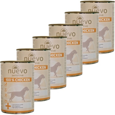 Nuevo Dog Sensitive 100% Chicken 6 x 400 g