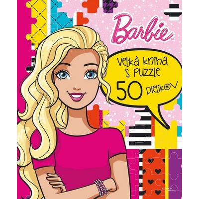 Barbie Veľká kniha s puzzle nemá autora