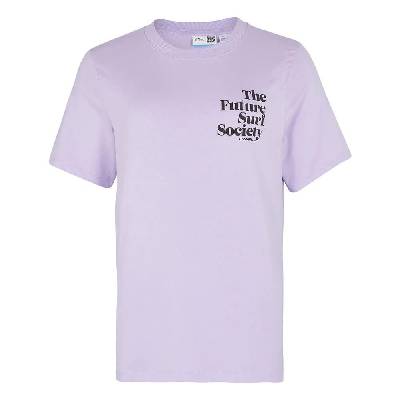 Тениска O´neill Future Surf Society short sleeve T-shirt - Purple (Purple Rose)