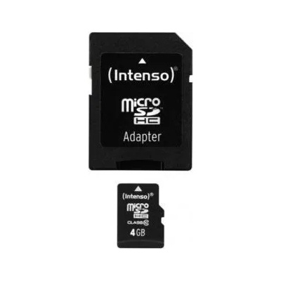 Intenso microSDHC 4GB C10 3413450