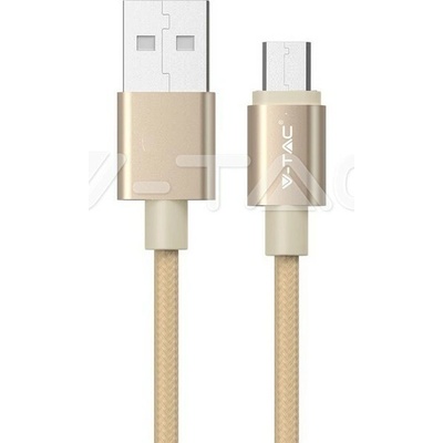 V-TAC VT-5331 Micro USB, 1m, zlatý