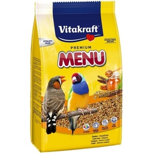 Vitakraft Храна за птици - финки и екзотични - 500г Vitakraft Premium Menu Exotis