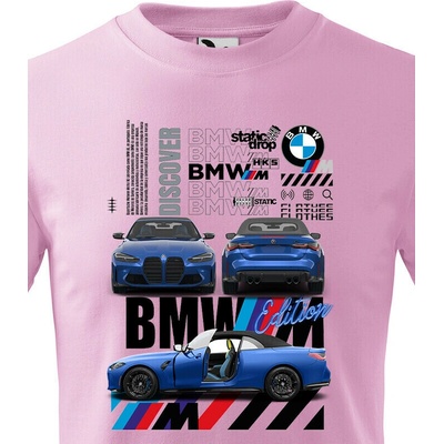 Dětské tričko BMW M4 Sorbet Canvas tričko Bezvatriko.cz 2366