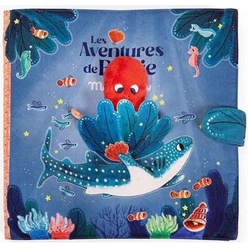 Moulin Roty Мека книжка Moulin Roty - Октоподът Поли, 25 х 25 cm (676091)