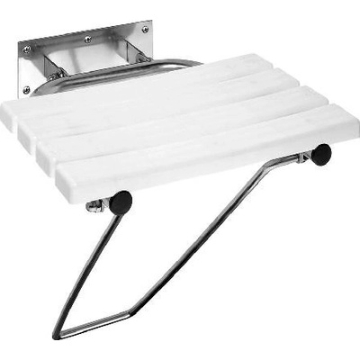 Sapho Ridder Doplnky - Sedadlo do sprchy sklopné, biela XH001