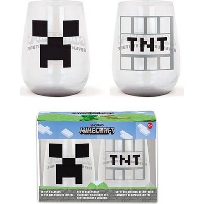 Stor Sada sklenic Minecraft 510ml