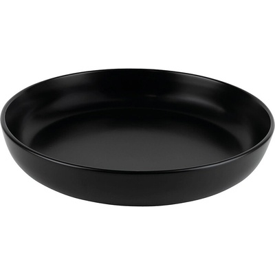 Gastrokuchyne Polohlboký tanier Future Black - Ø 24 cm