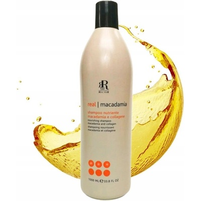 RR Macadamia Star šampon namáhané a matné vlasy 1000 ml