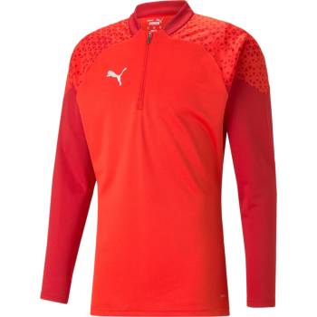 PUMA Тениска с дълъг ръкав Puma teamCUP Training 1/4 Zip Top 657982-001 Размер XXL