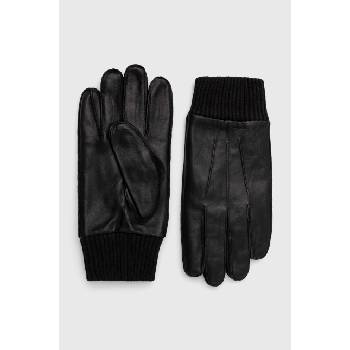 Samsoe Samsoe Кожени ръкавици Samsoe Samsoe в черно (M17335200)